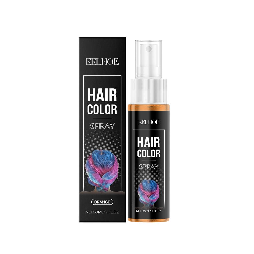 EELHOE Colored Hair Spray Temporary Colors Carnival Purple Blue Hair Dye Hair Styling Multi Color One-Time Use Hair Color Spray