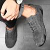 Comfortable Men Sneakers Casual Men Shoes Outdoor Wear-Resistant Suede Walking Shoes Man Breathable Work Shoes Big Size 48