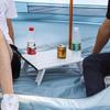 Ultraleichtes tragbares Mini-Aluminium-Klapp-Campingtisch