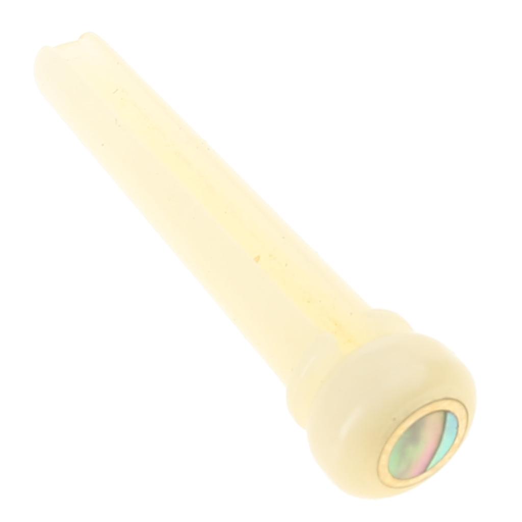 1Pc Acoustics Guitar Bridge Pin Fixed Vertebra Guitar Bridge Pin Plastic Acoustics Guitar String Pegs Guitar Part