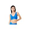 Adidas Letter Print Sports Breathable Simple Bra Women Underwear Blue 4A4H03-800