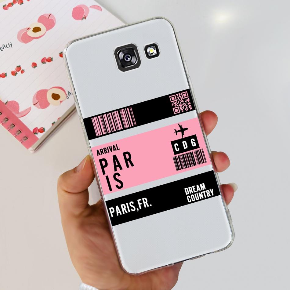 Stilvolle Blume Schmetterling Handyhülle Für Samsung Galaxy A5 2017 A520F Weiche Silikon TPU Hülle Für Samsung A5 2015 2016 A500 A510F