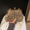 Fashion Shiny Sequins Shoulder Bag Luxury Handbag Evening Small Purse Clutch Bag Banquet Chain Bag Girls