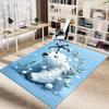 1pc Polar bear, Winter Carpet Office Rug Outdoor Mat Home Decor Area Carpet Festival Gift