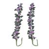 2pcs 1 : 12 Miniature Swing Vine Doll House Accessories Decorative Ornament Clay Doll House Swing   Vine for