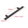 Gold Black Straight Cupboard Handles Knobs Stainless Steel Brushed Black Gold Kitchen Door Handles Cabinet Pull