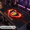 Large Mouse Padracing Club De Lens Custom Name Text Personalized Desk Mat Non Slip Gaming Pad
