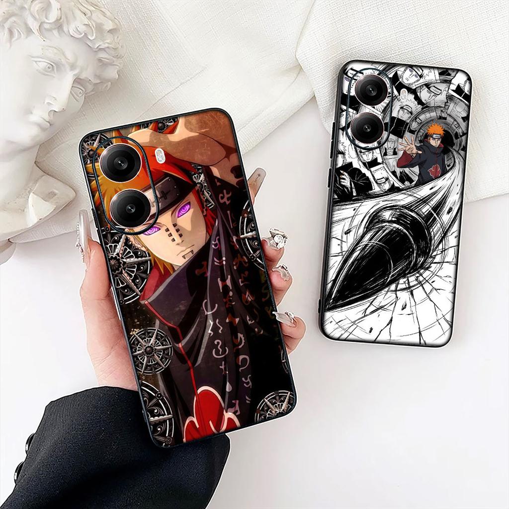 Pain Narutos Uchiha Itachi Akatsuki Phone Case for Samsung Galaxy Note 20 9 10 S8 S10 Lite S9 Plus A54 A53 A21S S10E A17 Cover