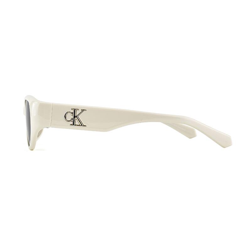 Calvin Klein Occhiali da sole Cat Eye con Grado Regolabile Occhiali da sole da donna Nero CKJ24638SLB-001