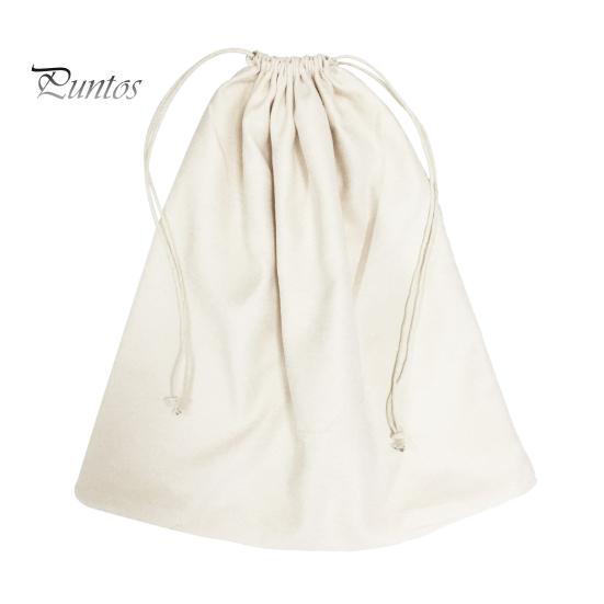 

Мішок для зберігання із застібкою на шнурку Пилонепроникний багатоцільовий мішечок для цукерок великої ємності Багаторазовий органайзер для різних речей S бежевий