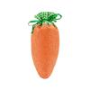 Carrot-Shaped Easter Present Bag Linen Material Drawstring Party Bags  Easter Decorations