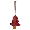 Polka Dot Xmas Ornaments Plaid Christmas Tree Decorations  Holiday Props