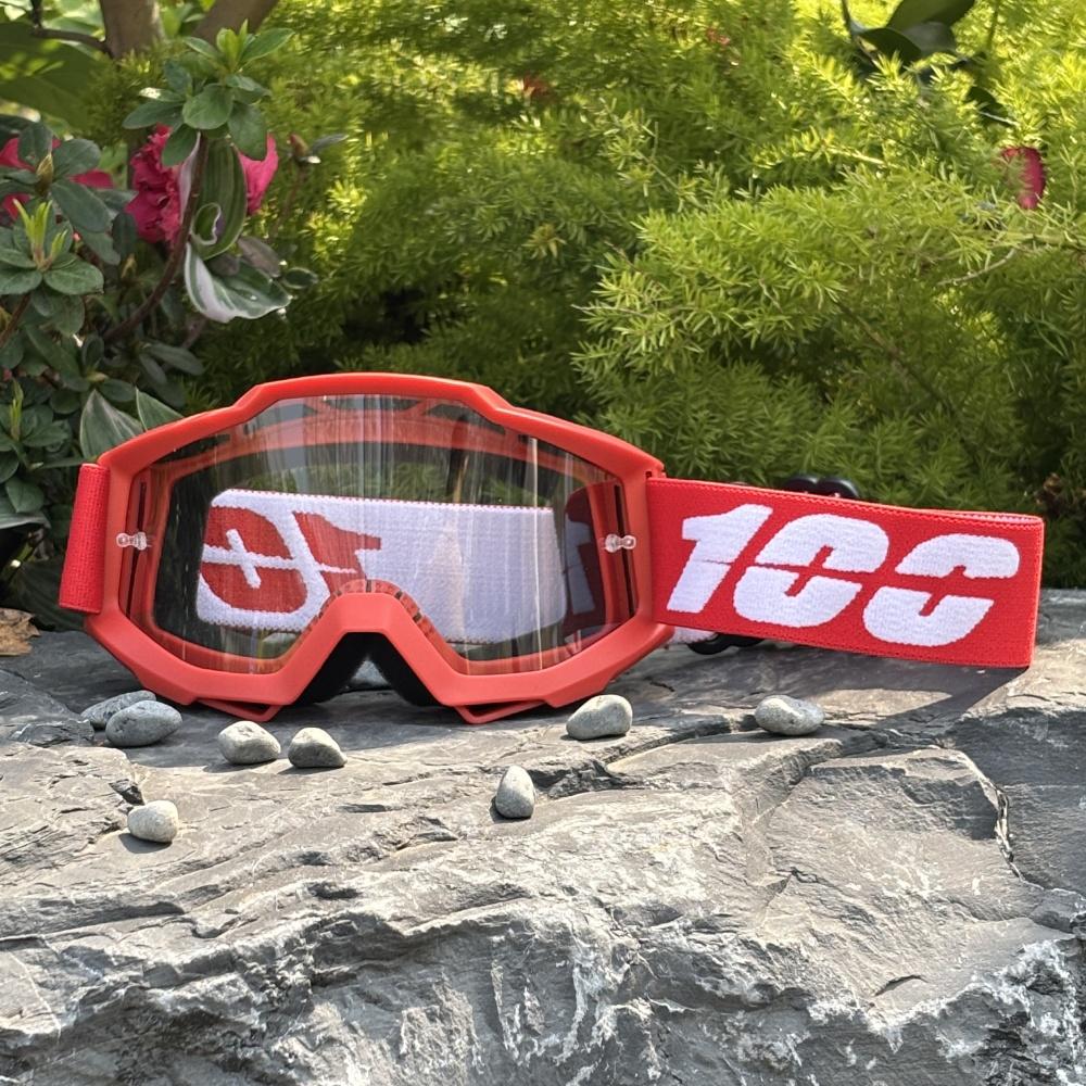 100 Motorcycle Goggles Motocross Glasses Off-road Helmet MX Moto Dirt Bike ATV Ski Outdoor Sports Glass Scooter Googles Mask