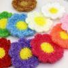 10pcs Sunflower Shaped Kitchen Sponges Soft, Non Stick Easy To Clean, Perfect for Dishes and Cookware, Ideal Christmas Gift, Dishwashing Sponge