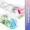 Portable Empty Pump Dispenser Nail Polish Remover Refillable Container Fluid PP Press Bottle Accessory Storage Box Case