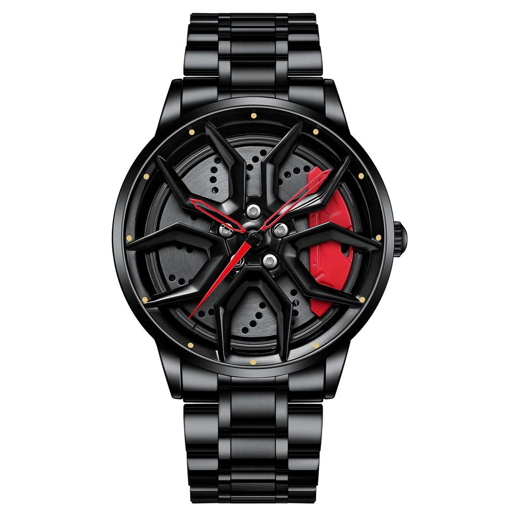 SVJ Men's Fashion Watch S550 Forged Wheel Skeleton Hub Model