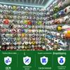 Adult Size 5 PVC Wear-Resistant Inflatable Football for Campus Training