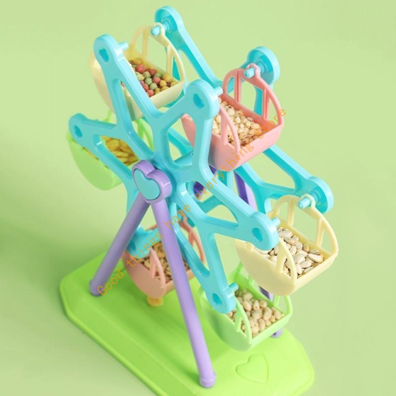 Pet Bird Feeding Toy for Parrots Parakeets Budgies Cage Bird Foraging Training Multifunctional Cage Toy 55KF