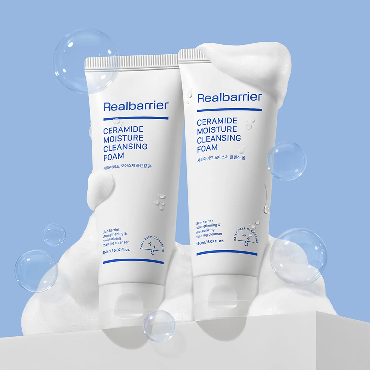 Real Barrier Ceramide Moisture Cleansing Foam 150ml*2ea 150ml