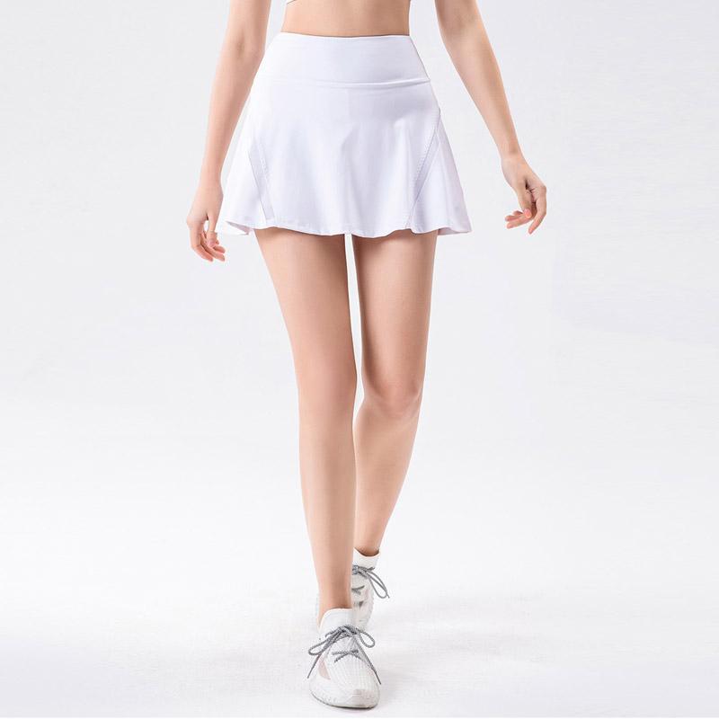 Women's Sports Running Skirts Elastic Workout Yoga Hiking Shorts Travel Summer Skirts