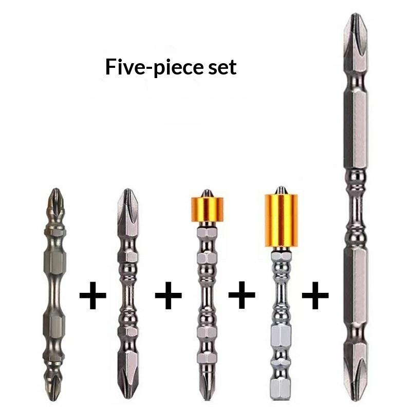 5Pcs Strong Magnetic Screwdriver Bit Set Electronic Screwdriver Bits For Plasterboard Drywall Screw Driver