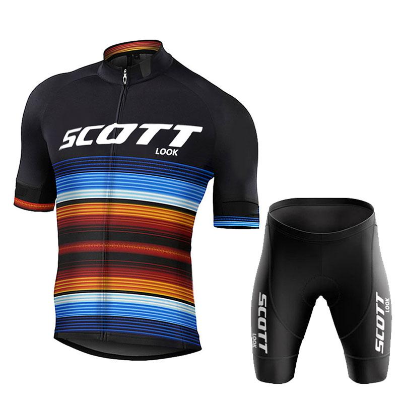 Ensemble de Cyclisme Respirant d'Été 2026 Vélos VTT Maillot de Cyclisme Homme T-Shirt Cycle Cuissard Ensemble Triathlon Vêtements de Vélo de Montagne