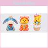 Cute 4th Generation Winnie The Pooh Tigger Piglet Eeyore Toy Figure Doll 8cm Plastic/plastic Anime Character Other
