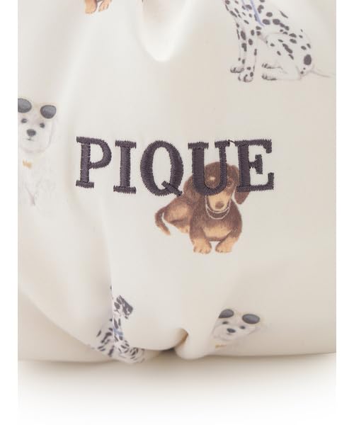 Fashion Pouch PWGB262650 IVR F [Gelato Pique] CATS&DOGS Women's