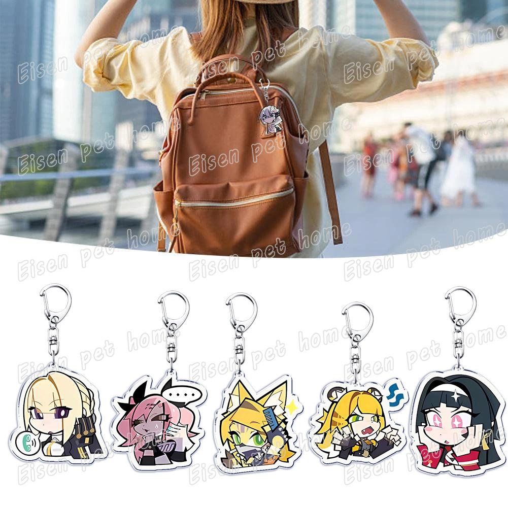 Spiel Zone Zero Anby Demara Schlüsselanhänger für Zubehör Tasche Billy Kid Bangboo Gentle House Zzz Niedlicher Cartoon Schlüsselanhänger Schmuck Geschenke