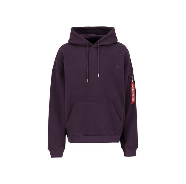 Толстовка Alpha Industries Alpha Essentials Rubber Logo Hoodie EU XXL