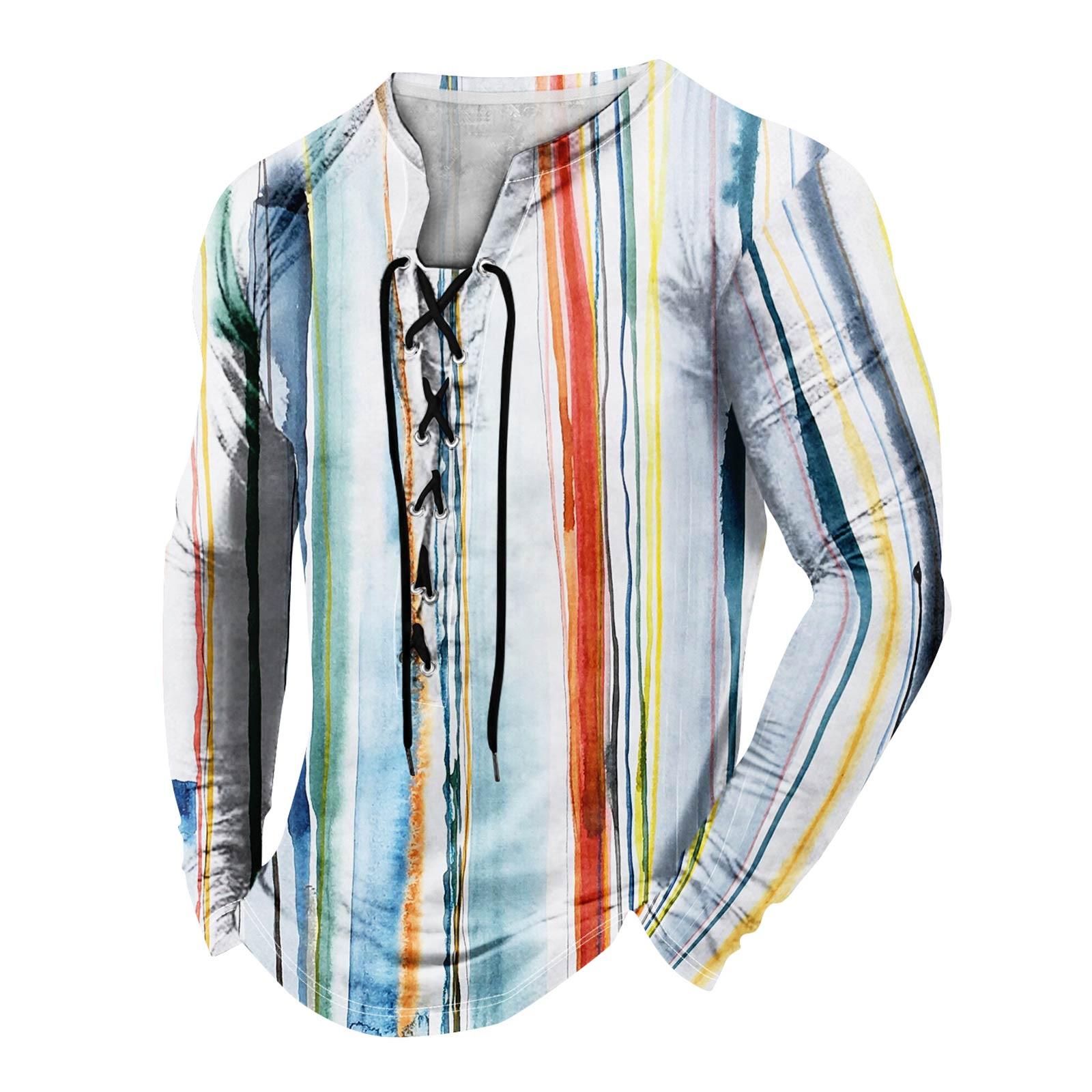 

Мужская уличная винтажная футболка с длинными рукавами и капюшоном на шнуровке, осенний однотонный повседневный топ XL