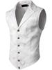 Herren Anzugweste, Modische Britische Retro-Weste, Lässiger Anzug, Slim Fit Weste