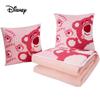 Happy Strawberry Bear 2-in-1 Pillow Blanket