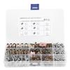 Nuts for Car Interior Trim 6/8/10/12 Assortment with Stainless Steel Screws Fasteners for Auto Panel Retainer Secure Fit Metal Clips for Vehicle
