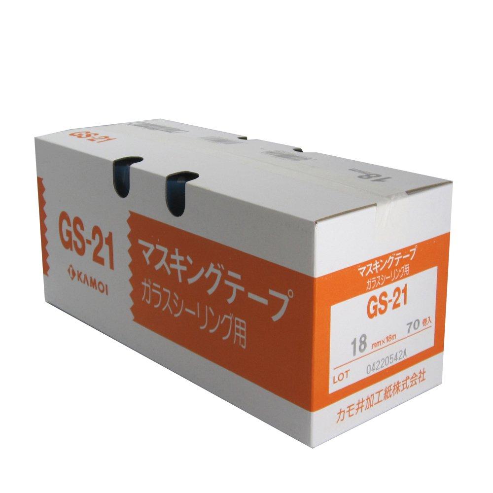 

Kamoi Kakoshi Маскирующая лента для уплотнения стекла Kamoi 18мм x 18м 70 рулонов