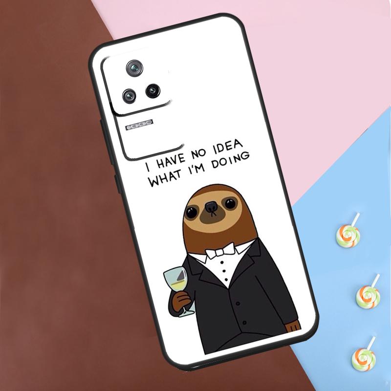 Sloth Cute Animal Case For Xiaomi POCO M6 Pro X3 X5 X6 Pro F3 F5 M5s Mi 14 Pro 13 13T 11T 12T 12 Lite Cover