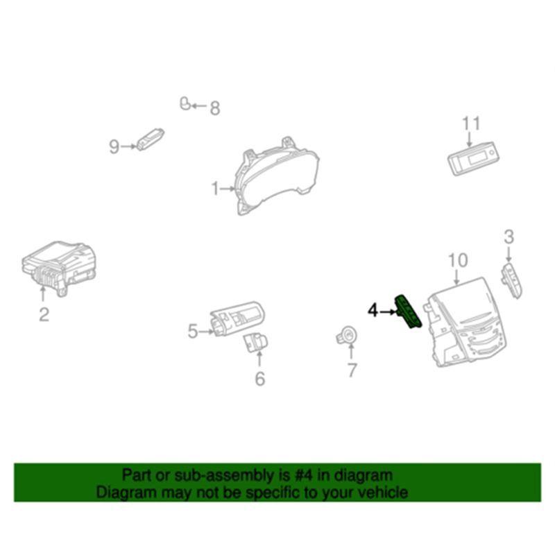 Powerful 84144313 Car Hazard Warning Switch For Cadillac XTS GM 2013-