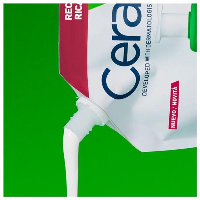 CeraVe Crème Lavante Hydratante 473 ML + Éco-Recharge 473 ML