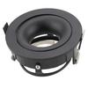 1/5PCS Recessed Round Spotlight LED Ceiling Downlight Mounting Frame Adjustable Black/White GU10/MR16 Lamp Holder Light Fitting