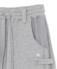 The Coldest Moment Tcm Waffle Button Half Sweat Pants (Melange Gray)