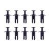 35Pcs Push-In Pare-Choc Support Clips Fixations Expansion Rivets