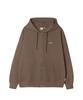 Yale Small Arch Zip-Up Hoodie_Brown