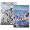Clear File Set of 12 a reason behind that magnificent [Map World] C "There's scenery."