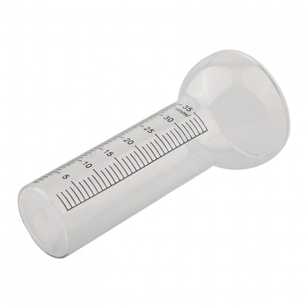 Replacement Glass For Rain Gauge Precipitation Gauge Glass Rainwater Gauge 35mm