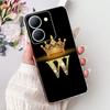 Fashion Letter Phone Case For Vivo Y36 5G (V2248) / Y27 5G (V2302) Clear TPU Slim Cover For Vivo Y36 Y27 5G Soft Silicone Cases
