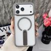 Magnetic Skin-Feel Stand Case for iPhone 17 Pro Max: Drop-Proof Protection