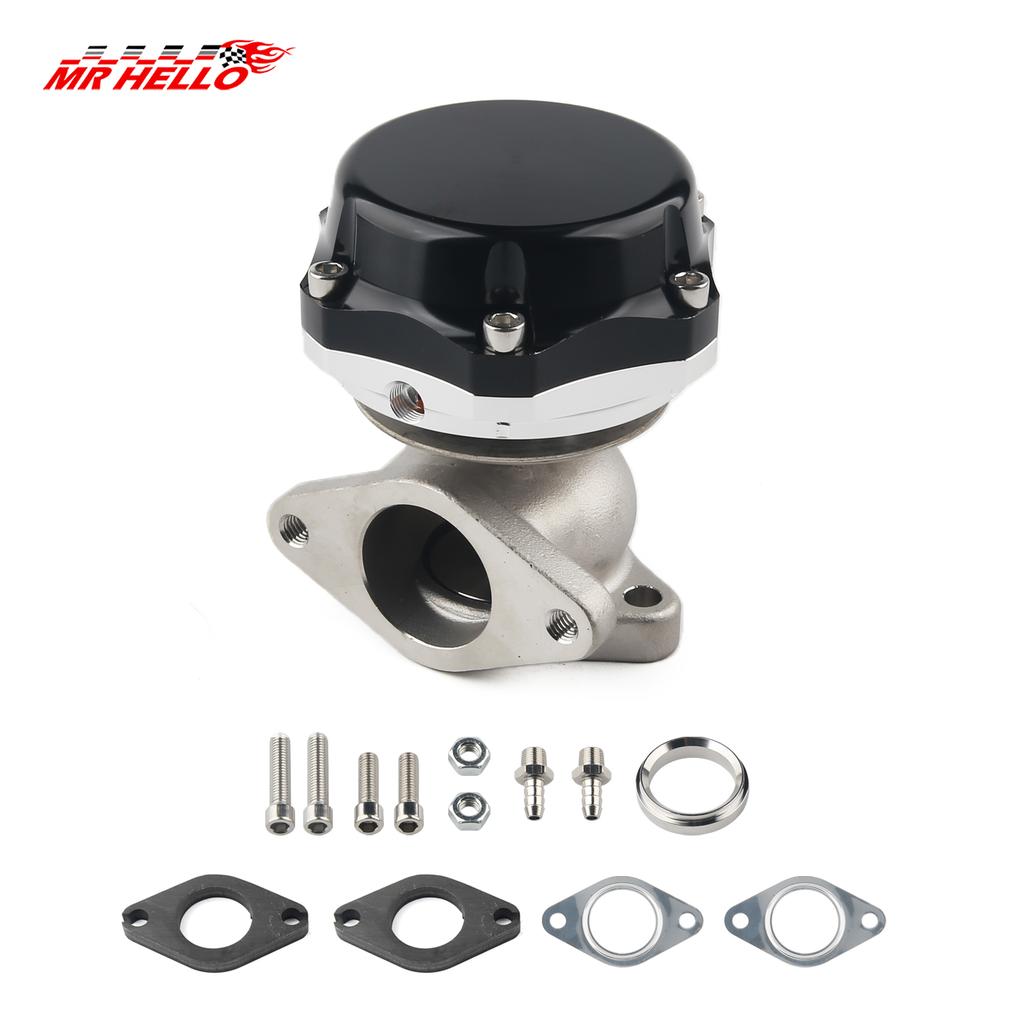 Raceauto 38mm Externe Turbo Uitlaatspruitstuk Wastegate met Dump Ring 14PSI