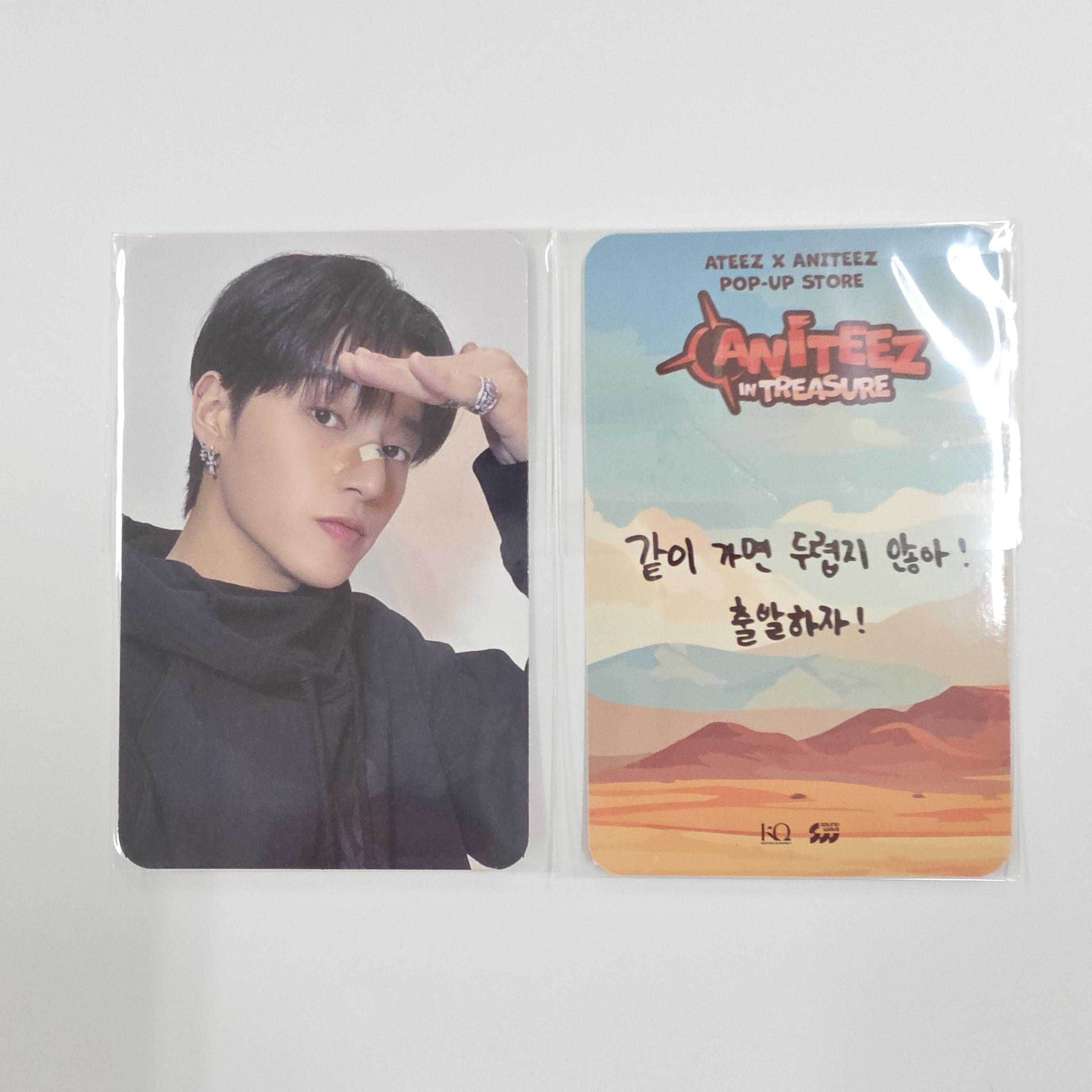 

ANITEEZN в TREASURE POP-UP Store Event Фотокарточка WOO YOUNG