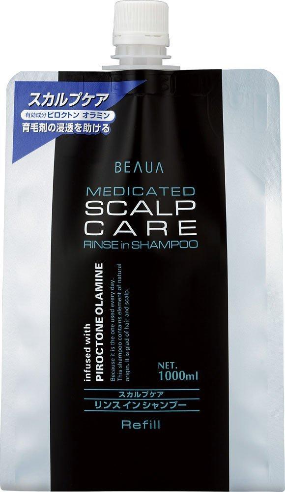 

Medicated Viewa Scalp Care Rinse-in Shampoo Refill 1000mL Refill x 2 Sets