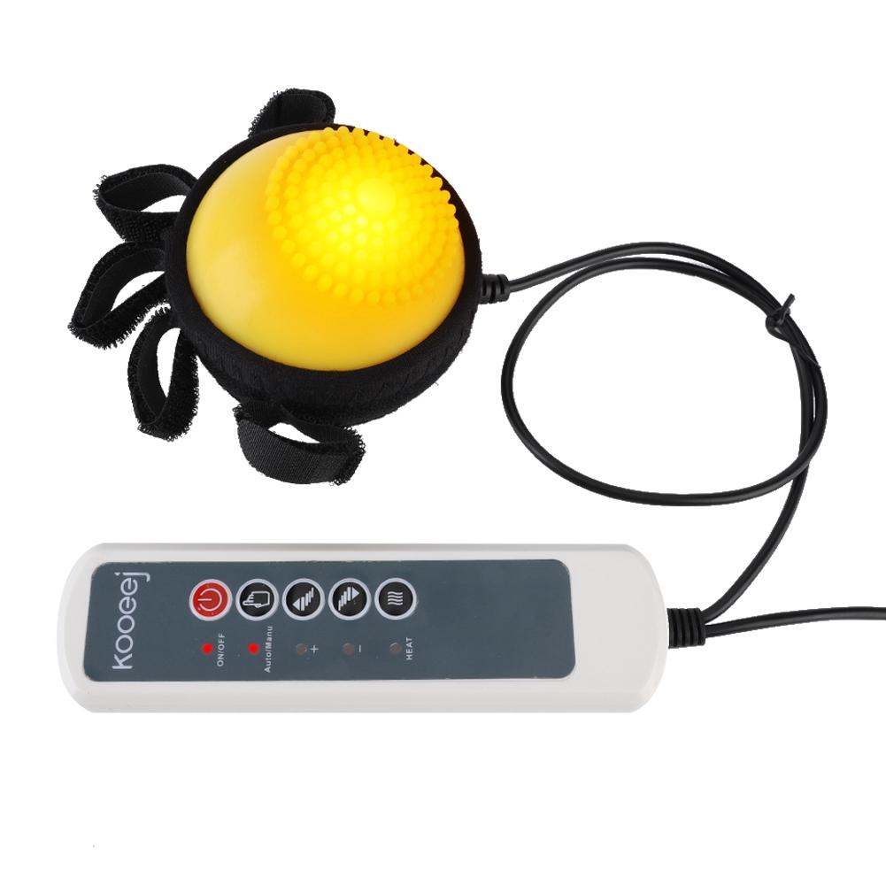 

Инфракрасный нагревательный массажер, электрический массажер для восстановления пальцев, силиконовые реабилитационные шарики EU Plug 110-240V